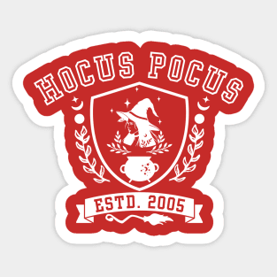 Hocus Pocus-Year 2005 Halloween Birthday Sticker